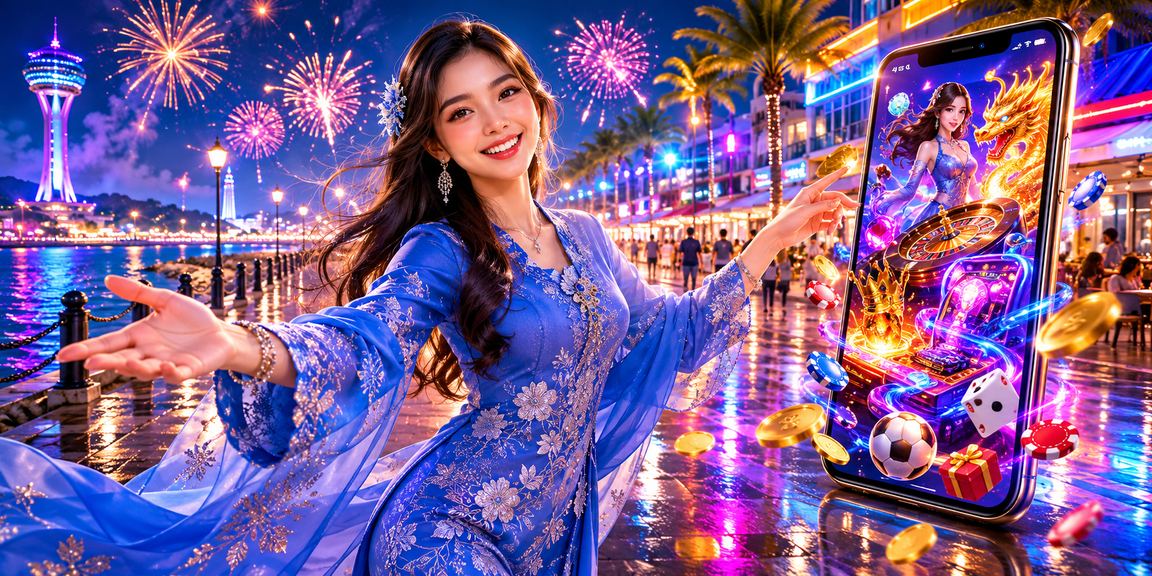 Pemain Malaysia dalam baju kurung menikmati promosi kasino langsung di Kuantan
