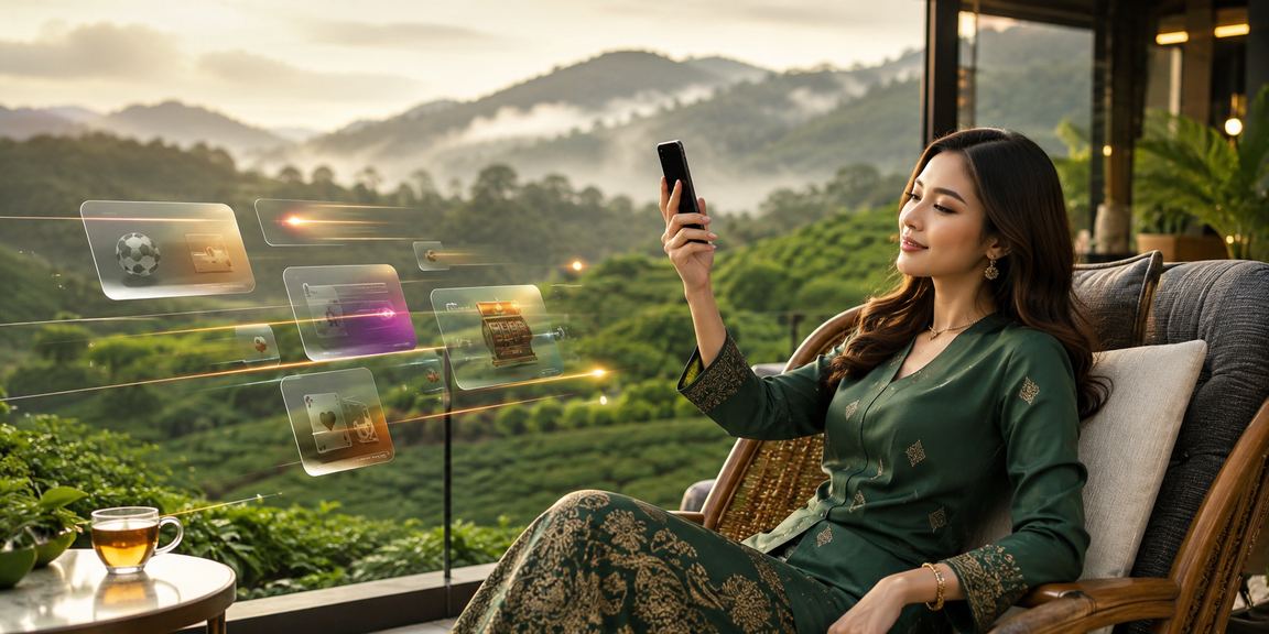 Pengguna Malaysia menikmati platform kasino mudah alih mh367 dengan antara muka Melayu